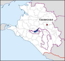 Карта Краснодарского края